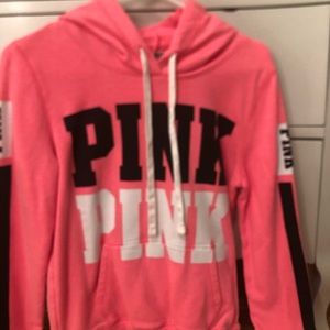 PINK pink hooded sweatshirt